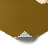 絵を描犬 ポスター (角)