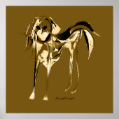 絵を描犬 ポスター (正面)