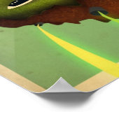 絵を描町 ポスター (角)