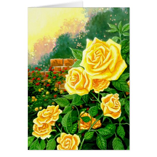 絵を描登山イエローローズ (正面)