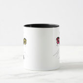 絵を描目芸術的 マグカップ (中央)