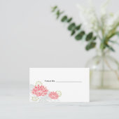 絵を描睡蓮 – 100の表 プレイスカード (スタンド正面)