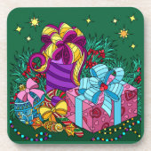 絵を描祝かわいらし日 コースター (正面)