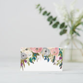 絵を描空白の結婚座席表。 プレイスカード (スタンド正面)