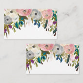 絵を描空白の結婚座席表。 プレイスカード (正面/裏面)