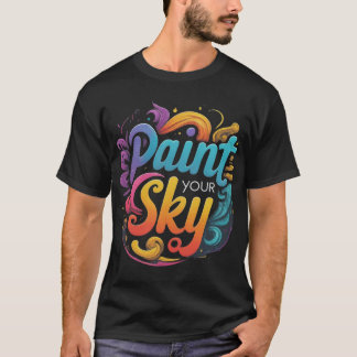 絵を描空 Tシャツ