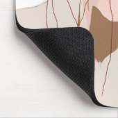 絵を描等高線ポートレート マウスパッド (コーナー)