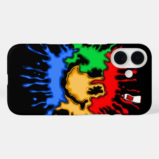 絵を描管スマイル Case-Mate iPhoneケース (裏面 (横))