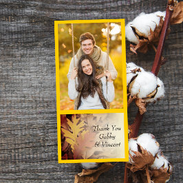 絵を描紅葉 サンキューカード