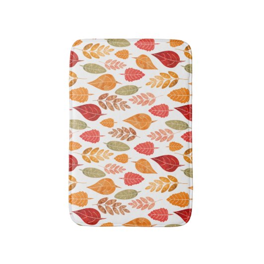 絵を描紅葉 バスマット (正面縦)