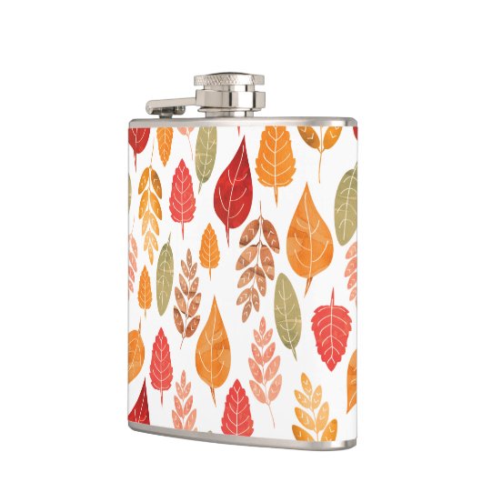 絵を描紅葉 フラスク (左)