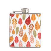 絵を描紅葉 フラスク (正面)