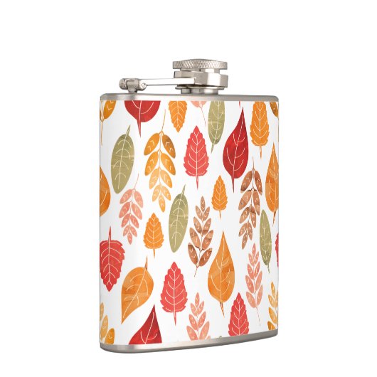 絵を描紅葉 フラスク (右)