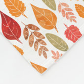 絵を描紅葉 フリースブランケット (角)