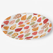 絵を描紅葉 ペーパープレート (アングル)