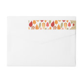 絵を描紅葉 ラップアラウンドラベル (裏面)