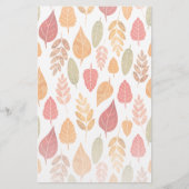 絵を描紅葉 便箋 (正面)