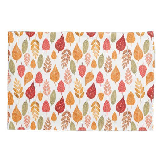 絵を描紅葉 枕カバー (裏面-左)