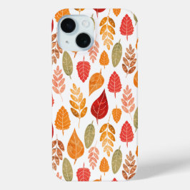 絵を描紅葉 iPhone 15ケース