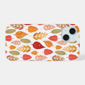 絵を描紅葉 iPhone 15ケース (裏面横)