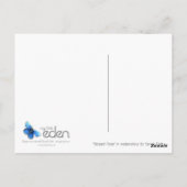 絵を描素晴らし引用文バラ葉書 ポストカード (裏面)