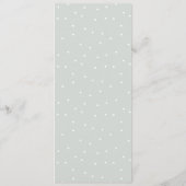 絵を描結婚フローラのメニュー メニュー (裏面)