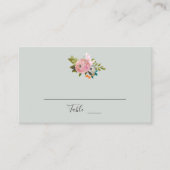 絵を描結婚フローラ プレイスカード (正面)