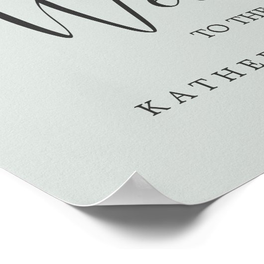 絵を描結婚歓迎 ポスター (角)