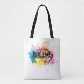 絵を描絵を描パーティー本部トート トートバッグ (正面)