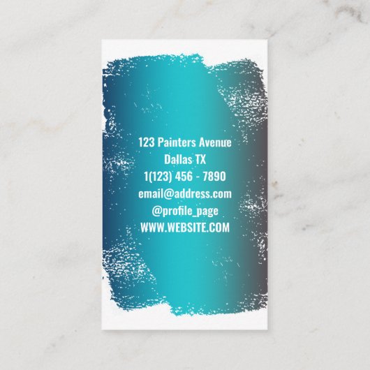 絵を描絵を描壁 名刺 (裏面)