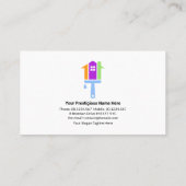 絵を描絵を描（ばちゃばちゃ）跳ねるクリエイティブPainter Signage's 名刺 (裏面)