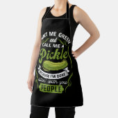 絵を描緑で漬物と呼んでくれ エプロン (インサイチュ)