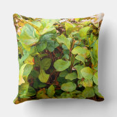 絵を描緑青 クッション (裏面)