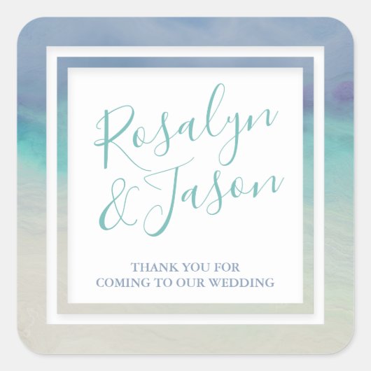 絵を描縁ど スクエアシール (正面)