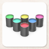 絵を描缶違う缶 スクエアペーパーコースター (正面)