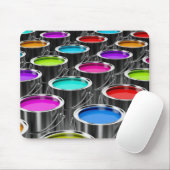絵を描缶 マウスパッド (マウス)