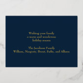 絵を描聖降誕祭 箔シーズンカード (裏面)