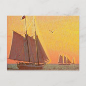 絵を描船 ポストカード (正面)