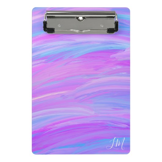 絵を描色ミニクパーソナライズされたリップボード ミニクリップボード (正面)