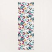 絵を描花びら ヨガマット (裏面)