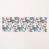 絵を描花びら ヨガマット (正面(横))