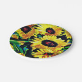 絵を描花カスタム紙プレート ペーパープレート (アングル)