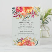 絵を描花花花花嫁ランチョー結婚ン 招待状 (スタンド正面)