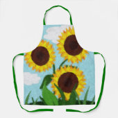 絵を描花 エプロン (正面)