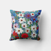 絵を描花 クッション (裏面)