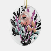 絵を描花 セラミックオーナメント (右)