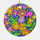 絵を描花 セラミックオーナメント (裏面)