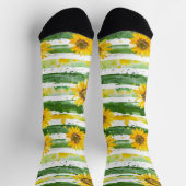 絵を描花 ソックス (上部)