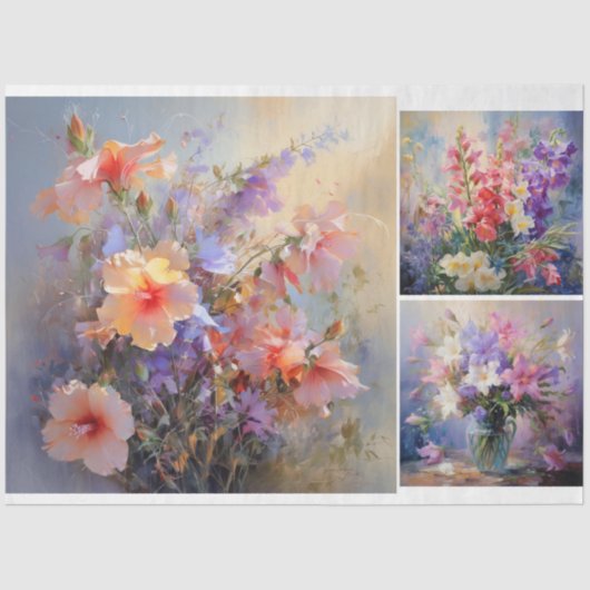 絵を描花 薄葉紙 (正面)