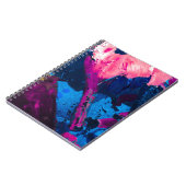 絵を描芸術的テクスモダンク。 ノートブック (左側)